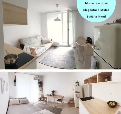 Prodej bytu 1+kk, Rosice, Na Vyhlídce, 42 m2