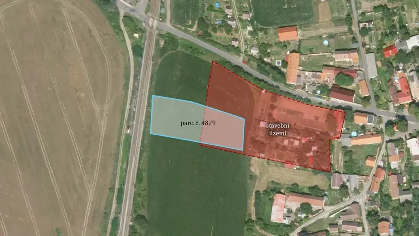 Prodej pozemku pro bydlení, Štětí, 3000 m2