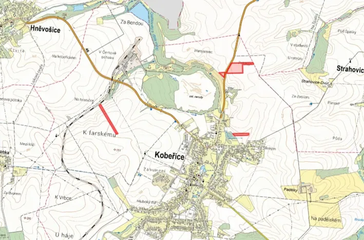 Prodej pole, Kobeřice, 27265 m2