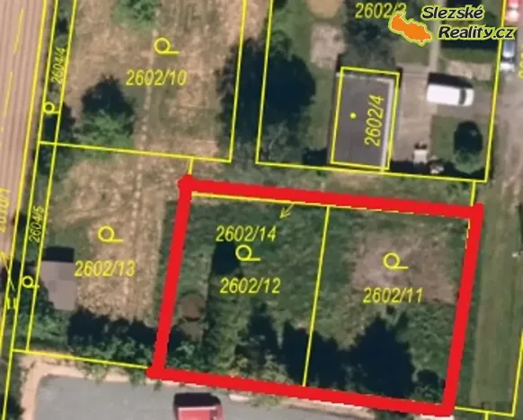 Prodej pozemku pro bydlení, Ostrava, Lyčkova, 643 m2