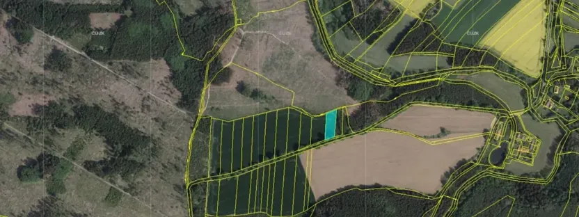 Prodej pole, Krásněves, 12 m2