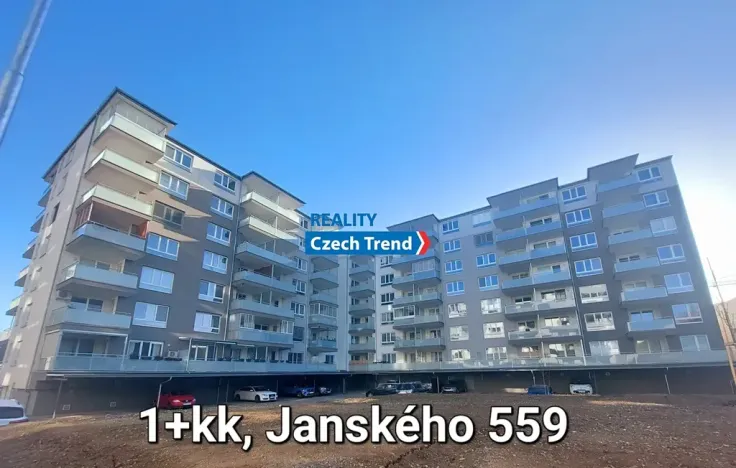 Pronájem bytu 1+kk, Olomouc, Janského, 33 m2
