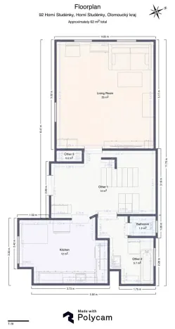 Prodej rodinného domu, Horní Studénky, 135 m2