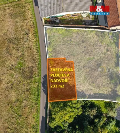 Prodej pozemku pro bydlení, Spomyšl, 1100 m2