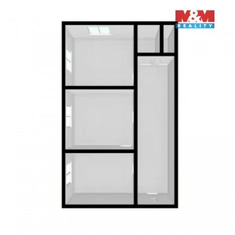 Pronájem kanceláře, Praha - Vinohrady, náměstí Míru, 92 m2