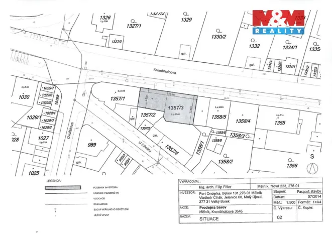 Prodej obchodního prostoru, Mělník, Krombholcova, 300 m2