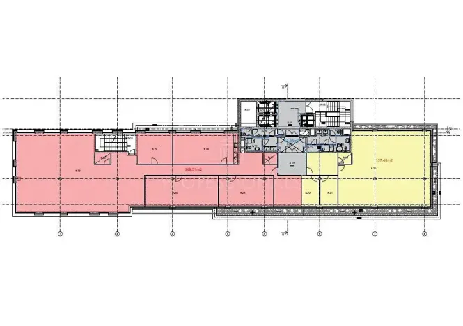 Pronájem kanceláře, Praha - Michle, Budějovická, 52 m2