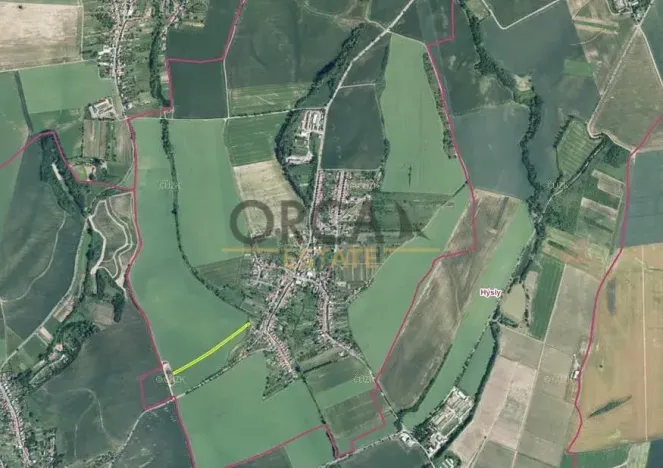 Prodej podílu pole, Moravany, 1319 m2