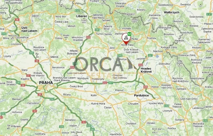 Prodej podílu louky, Pecka, 676 m2