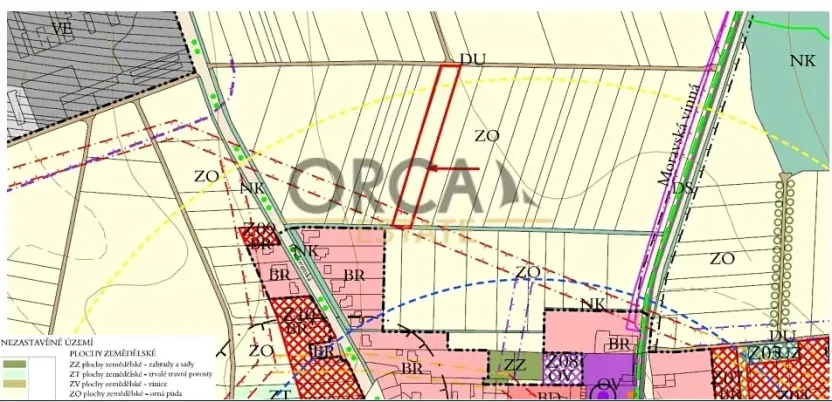 Prodej pole, Jevišovka, 4245 m2