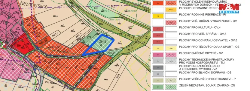 Prodej pozemku pro bydlení, Nezamyslice, 2659 m2