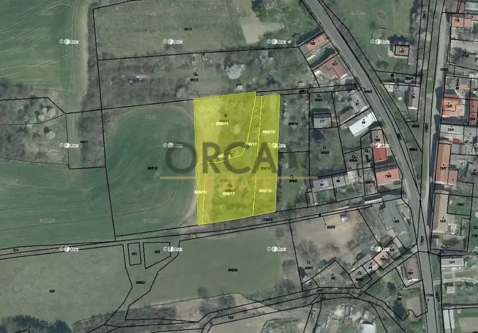 Prodej podílu pozemku pro bydlení, Hoštka, 629 m2