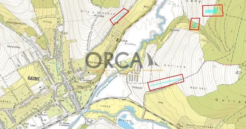 Prodej pole, Uherský Brod, 9308 m2