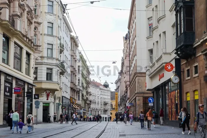 Pronájem bytu 2+kk, Brno, Masarykova, 62 m2