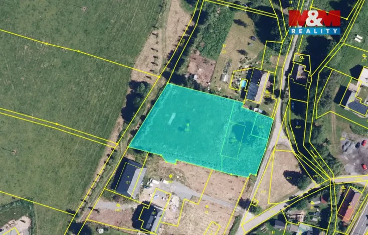 Prodej pozemku pro bydlení, Dětřichov nad Bystřicí, 3937 m2