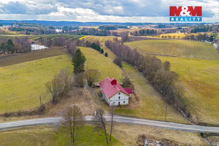 Prodej rodinného domu, Bořetín, 1072 m2