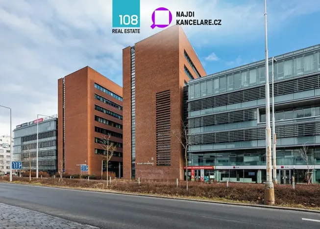 Pronájem kanceláře, Praha - Nusle, Na Pankráci, 650 m2