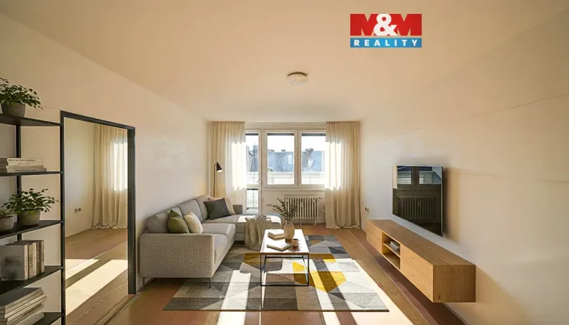 Prodej bytu 2+1, Pardubice - Zelené Předměstí, Palackého třída, 60 m2