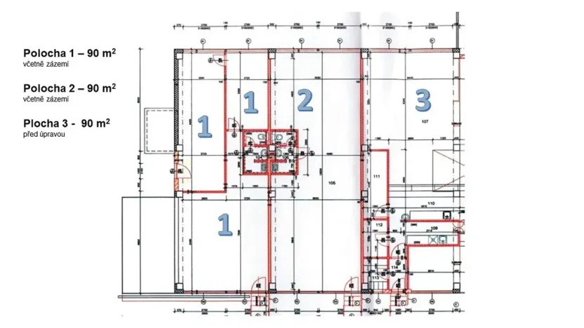 Pronájem obchodního prostoru, Litvínov, 90 m2