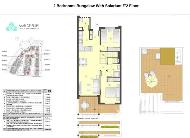 Prodej bytu 3+kk, Pulpí, Španělsko, Calle Mar de Alborán, 73 m2