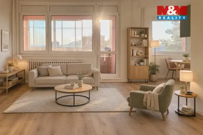 Pronájem bytu 1+kk, Nový Jičín, Gregorova, 38 m2