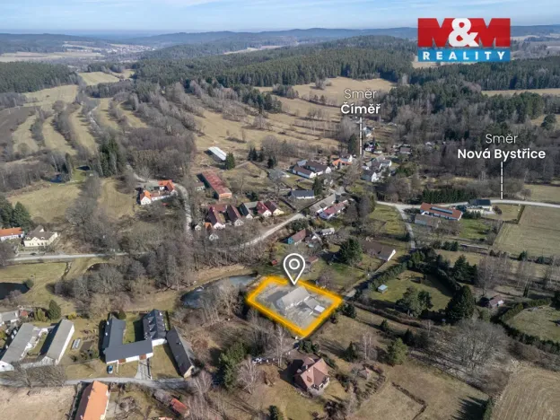 Prodej rodinného domu, Nová Bystřice - Nový Vojířov, 103 m2