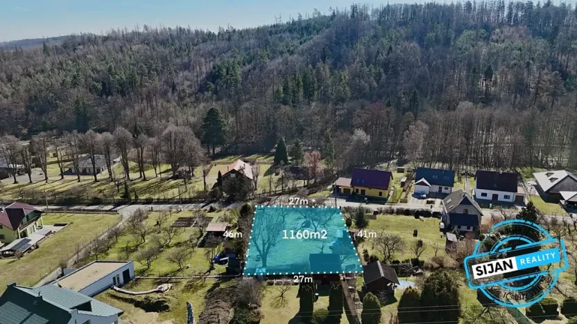 Prodej pozemku pro bydlení, Krnov, Ježník, 1160 m2