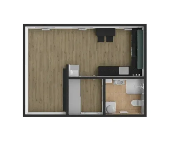 Pronájem bytu 1+kk, Brno, Tkalcovská, 32 m2