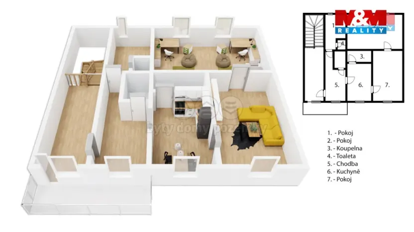 Prodej rodinného domu, Ohnišov, 110 m2