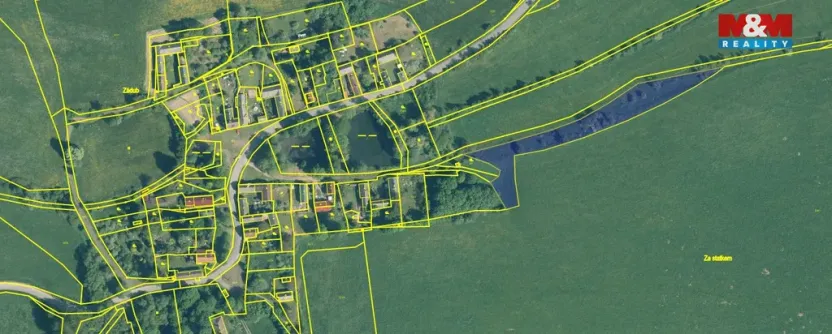 Prodej pozemku, Olbramov - Zádub, 4189 m2