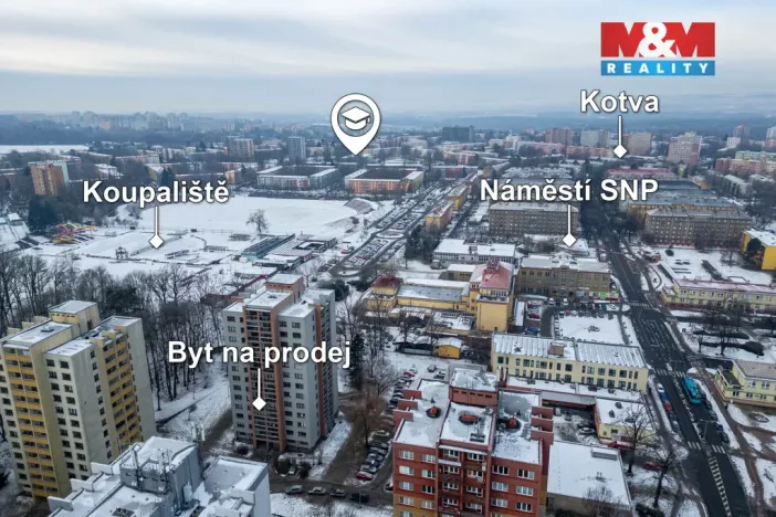 Prodej bytu 3+1, Ostrava - Zábřeh, Čujkovova, 63 m2