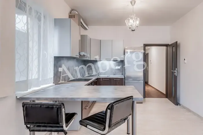 Pronájem bytu 1+kk, Praha - Karlín, U Mlýnského kanálu, 37 m2