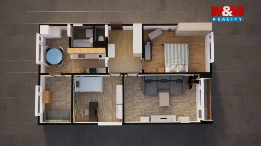 Prodej bytu 4+1, Děčín - Děčín IX-Bynov, Kyjevská, 78 m2