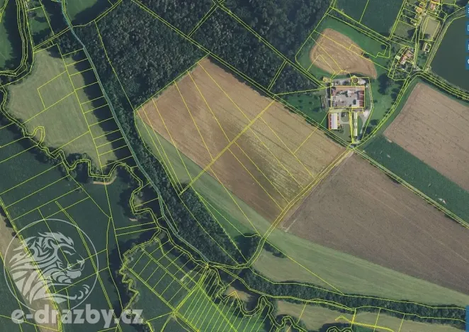 Dražba pozemku, Litomyšl, 2643 m2