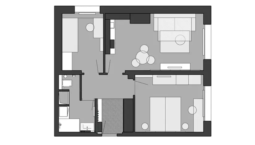 Pronájem bytu 3+kk, Rosice, Komenského náměstí, 63 m2