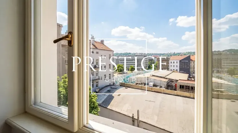 Pronájem bytu 2+kk, Praha - Smíchov, Nádražní, 32 m2