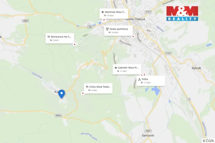 Prodej zemědělské usedlosti, Česká Třebová - Kozlov, 185 m2