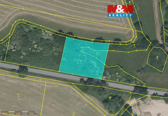 Prodej komerčního pozemku, Jinín, 3389 m2