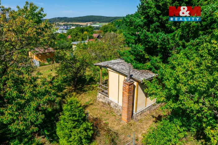 Prodej zahrady, Kuřim, 418 m2