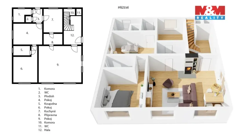Prodej chalupy, Žampach, 365 m2
