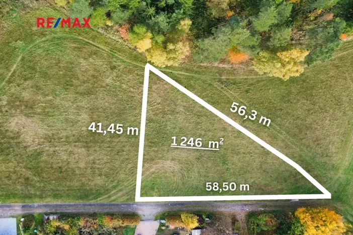 Prodej pozemku pro bydlení, Květná, 1246 m2