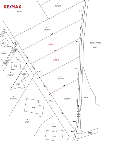 Prodej pozemku pro bydlení, Květná, 1246 m2