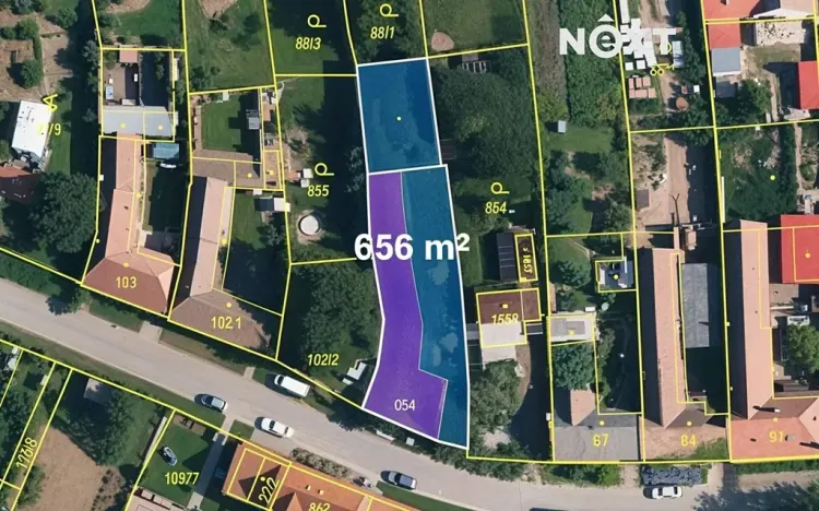 Prodej pozemku pro bydlení, Dyjákovice, 656 m2