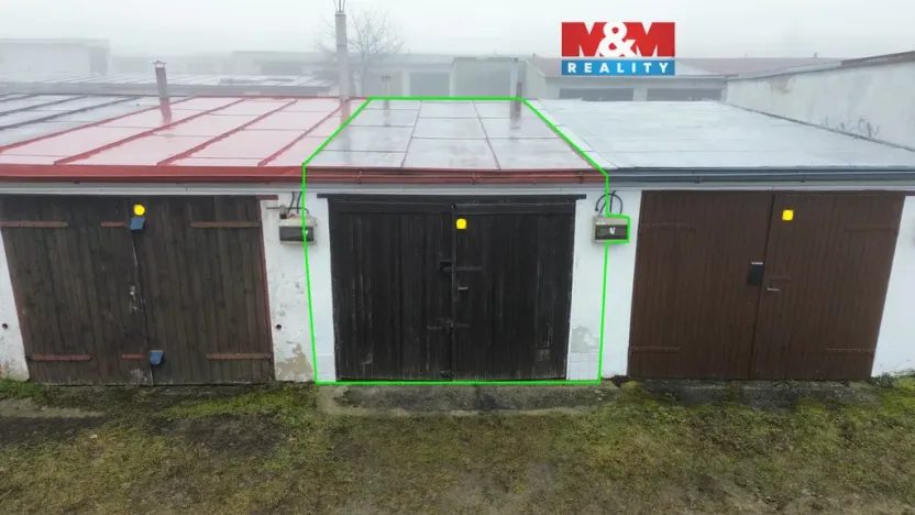 Prodej garáže, Sezimovo Ústí, Ke Hvězdárně, 17 m2