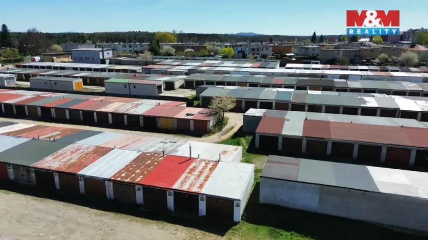 Prodej garáže, Sezimovo Ústí, Ke Hvězdárně, 17 m2