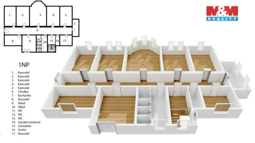 Prodej obchodního prostoru, Ostrava - Kunčičky, Škrobálkova, 700 m2