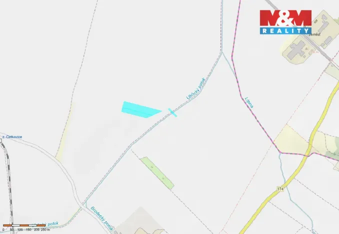 Prodej pole, Cetkovice, 12648 m2