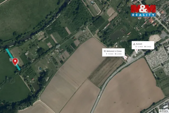 Prodej rybníku, Strážnice, 1329 m2