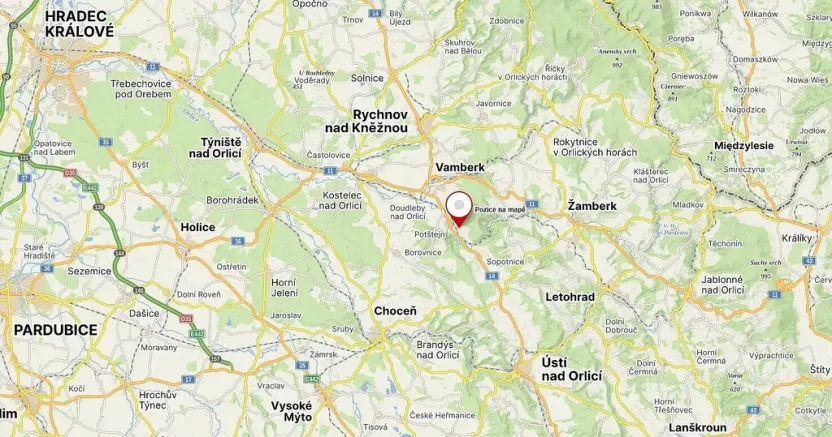 Prodej pozemku, Potštejn, 1900 m2