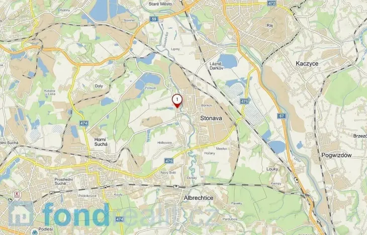 Prodej pozemku, Stonava, 4529 m2